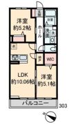 ハイムメゾン朝霞根岸台の間取り画像