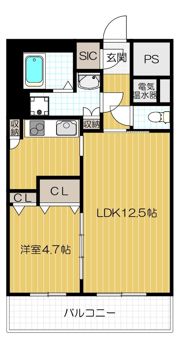Loyal f Maison（ﾛｲﾔﾙｴﾌﾒｿﾞﾝ）の間取り画像