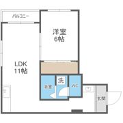 フリーディオ中宮の間取り画像