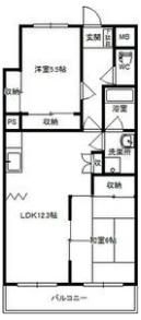 いづみマンションの間取り画像