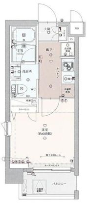 プレステージブリランテ押上の間取り画像