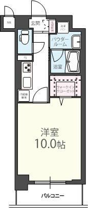 サウスA・Kの間取り画像