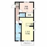 アミコート Bの間取り画像