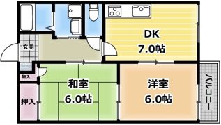 ハイツアシーネの間取り画像