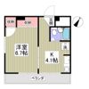 ウィスタリア佃野の間取り画像