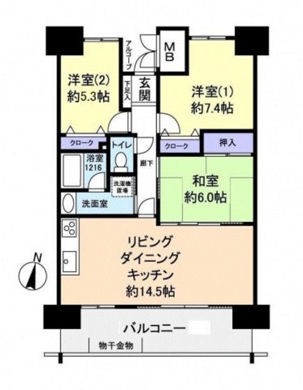 間取図