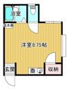 ドミール中貫の間取り画像