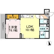 D-asset府中町の間取り画像