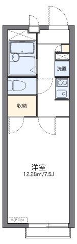 レオパレス大日イーストの間取り画像