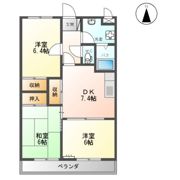 プレジデント岩沼弐番館の間取り画像