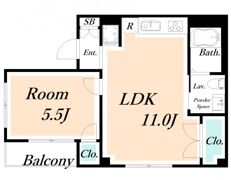 リッチハイツ南行徳Ⅱの間取り画像
