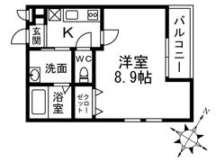 マノワールⅡ番館の間取り画像