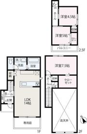 Belle Lead 新座の間取り画像