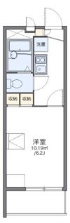 レオパレスセルサスⅡの間取り画像
