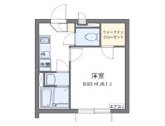 クレイノアクアの間取り画像