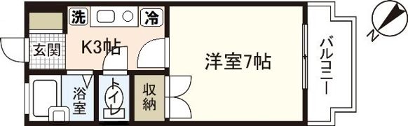 アーバン田部Ⅱの間取り画像