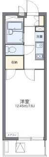 レオパレスドリームハイツ氷室の間取り画像