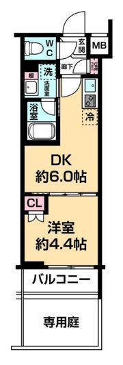 ハーモニーレジデンス中野NORTH ARAIの間取り画像