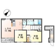 シャンパーニュ北越谷の間取り画像