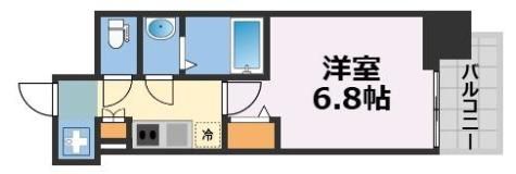 フォーリアライズ天王寺ヴァロールの間取り画像