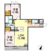 セレスティア大和町の間取り画像