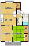 セジュールアミの間取り画像