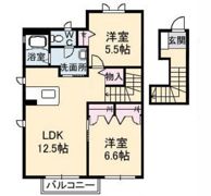 シャーメゾンエスパシオ 1番館の間取り画像