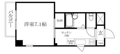 MTハイツの間取り画像
