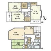立野戸建の間取り画像