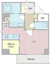 アビタシオン今池マルシェの間取り画像