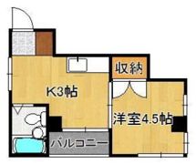 小倉ホースビルの間取り画像