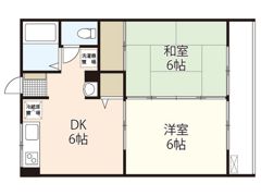サニー旭園の間取り画像
