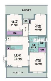 エクセルシオールの間取り画像