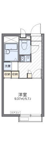 レオパレス喜十の間取り画像