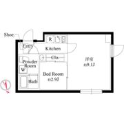 レジデンス北新宿の間取り画像