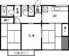 シティハイム竹村の間取り画像