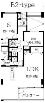 TLRレジデンス磯子駅前の間取り画像