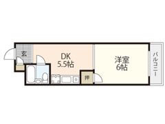 第3中西マンションの間取り画像