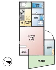 【新築物件】仮称 神奈川2丁目共同住宅の間取り画像