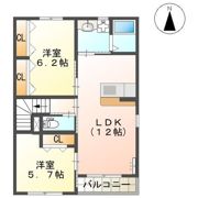 シャトー リバティーの間取り画像