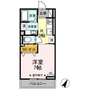 ソレイユの間取り画像
