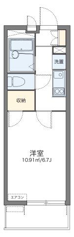 レオパレスカリスの間取り画像