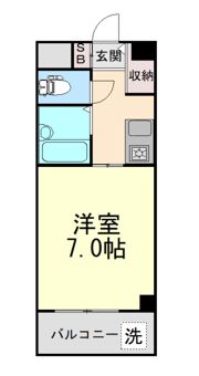 ライフかすがのの間取り画像