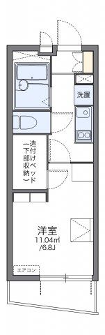 レオパレスSensuiⅢの間取り画像