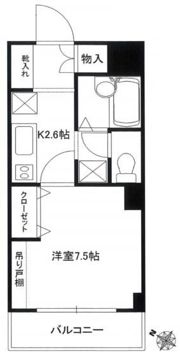 ヴィンテージ中目黒の間取り画像