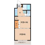 イーグルハイツ高松Ⅰの間取り画像