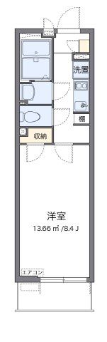 クレイノルナ ルミエール三郷の間取り画像