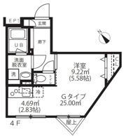 アルティザ氷川台の間取り画像