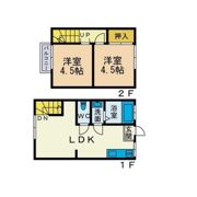 第1古沢荘の間取り画像