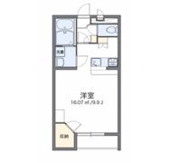 レオパレス芳田Ⅱの間取り画像